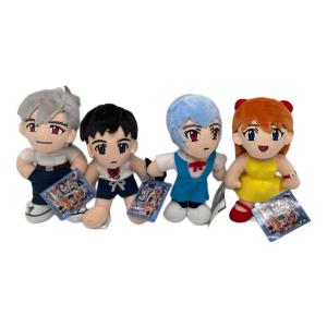 新世紀エヴァンゲリオン (シンセイキエヴァンゲリオン) レトロぬいぐるみセット 97年製・ぬいぐるみ補充計画4点セット 渚カヲル・アスカ・碇シンジ・綾波レイ