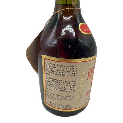 オールドケンタッキー バーボン 750ml 13年 未開封
