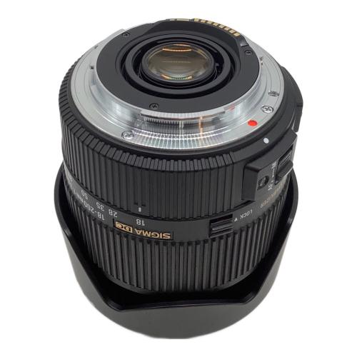 SIGMA (シグマ) ズームレンズ 18-200ｍｍ F3.5-6.3 Ⅱ DC