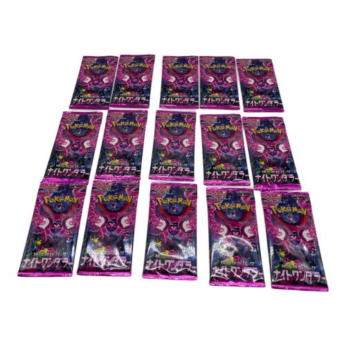 ポケモンカードBOX ※シュリンクなし 強化拡張パック ナイトワンダラー