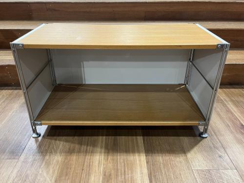 無印良品 (ムジルシリョウヒン) ユニットシェルフ ナチュラル タモ 2段