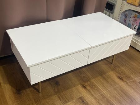 Franc franc (フランフラン) リフティングテーブル ホワイト 200