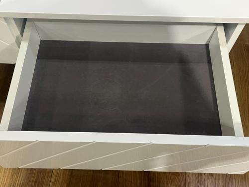 Franc franc (フランフラン) リフティングテーブル ホワイト 200