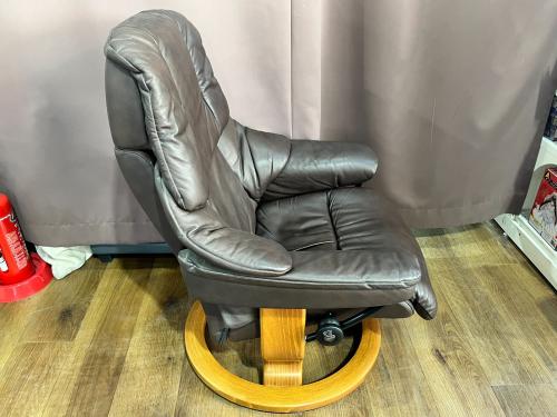 Ekornes (エコーネス) リクライニングチェアー ブラウン レノS