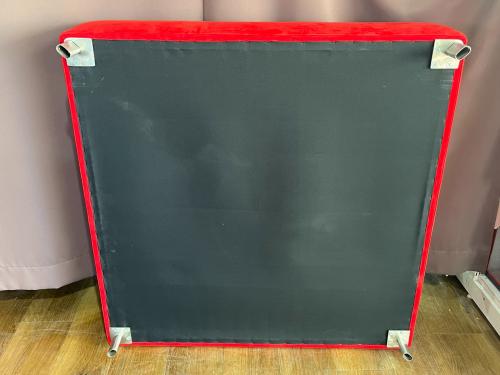 ligne roset (リーンロゼ) ローソファー @ 幅:約100×100㎝ レッド ROSETOPIUM ロゼオピューム  パフ