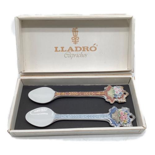 LLADRO (リヤドロ) スプーン 2P 箱付 陶器
