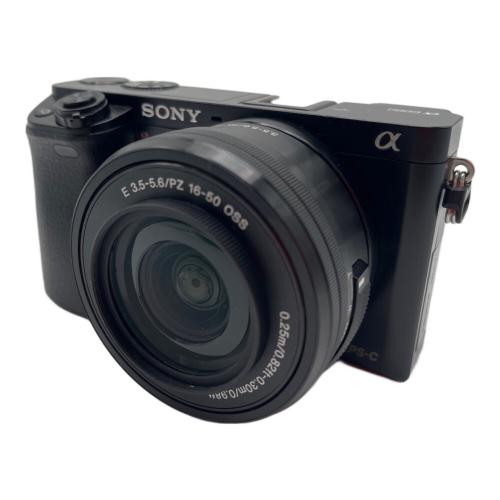 SONY (ソニー) ミラーレス一眼カメラ パワーズームレンズキット ILCE-6000 2430万画素 APS-C SDXCカード対応 3151138
