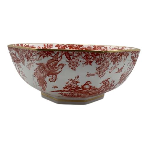 ROYAL CROWN DERBY (ロイヤルクラウンダービー) ボウル レッド レッドエイビス