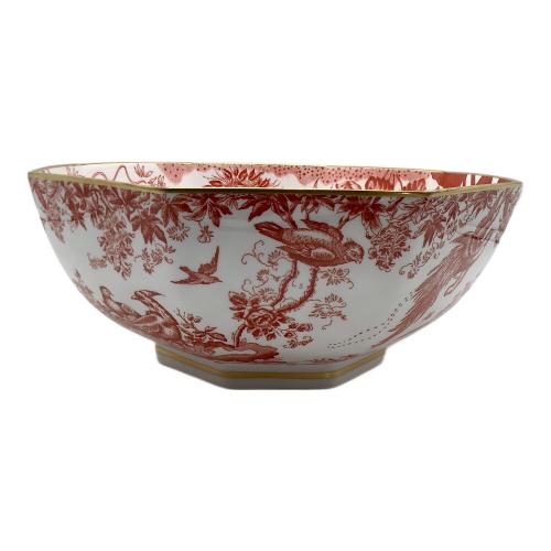 ROYAL CROWN DERBY (ロイヤルクラウンダービー) ボウル レッド レッドエイビス