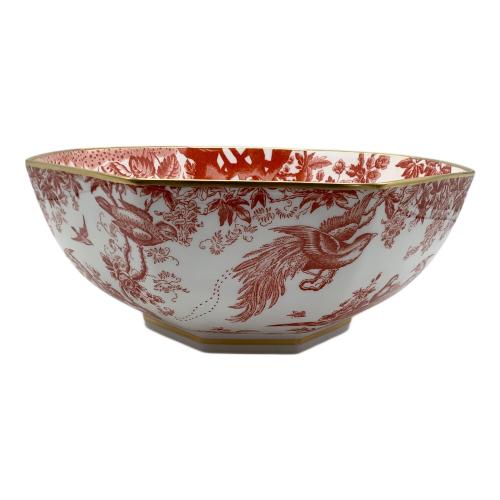 ROYAL CROWN DERBY (ロイヤルクラウンダービー) ボウル レッド レッドエイビス