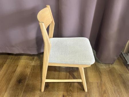 UNICO (ウニコ) ダイニングチェアー ナチュラル×ライトグレー 329