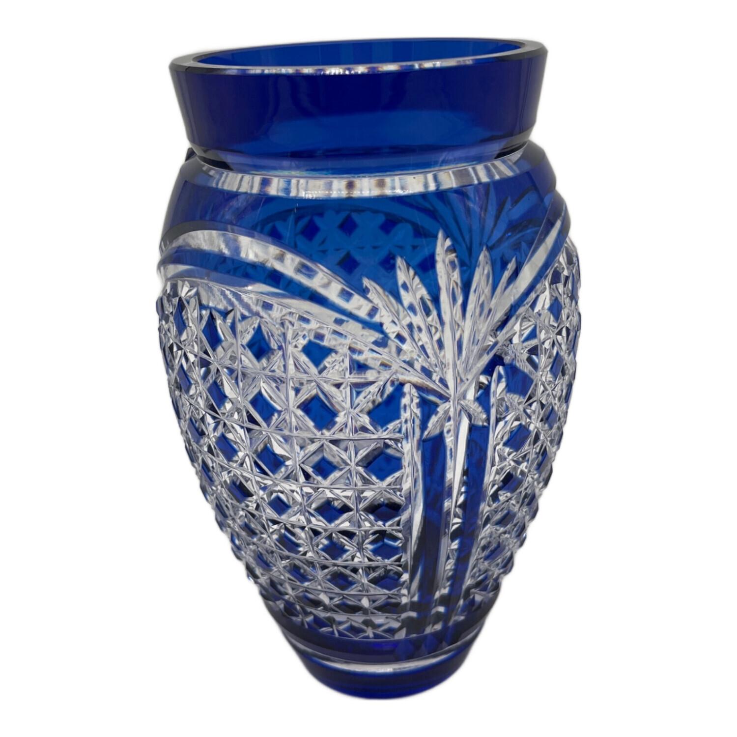 KAGAMI CRYSTAL (カガミクリスタル) 江戸切子花瓶｜トレファクONLINE