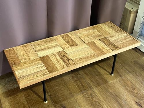 MOMO natural (モモナチュラル) ローテーブル ナチュラル×ブラック 51