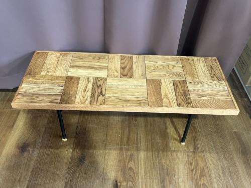 MOMO natural (モモナチュラル) ローテーブル ナチュラル×ブラック 51