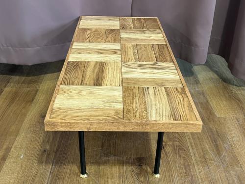 MOMO natural (モモナチュラル) ローテーブル ナチュラル×ブラック 51