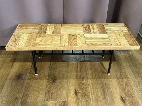 MOMO natural (モモナチュラル) ローテーブル ナチュラル×ブラック 51