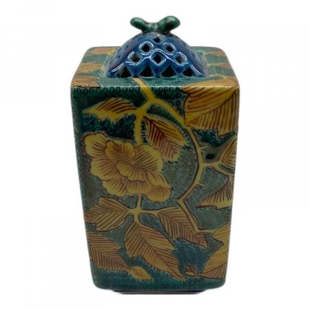 ✫九谷焼✫香炉・骨董 ✫九谷焼✫香炉・骨董 香炉 九谷焼 角福 陶器 骨董 美術品