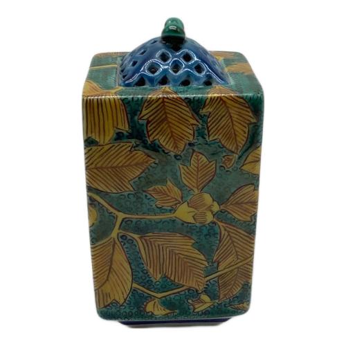 香炉　九谷焼 九谷焼 3.5号香炉 古九谷花鳥 – 漆陶舗あらき 輪島塗 九谷焼