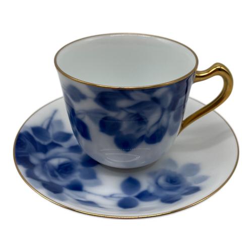 大倉陶園 (オオクラトウエン) カップ&ソーサー ブルーローズ(8011)