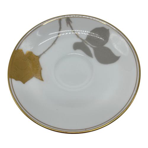 大倉陶園 (オオクラトウエン) カップ&ソーサー 金蝕バラ