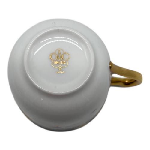 大倉陶園　カップアントソーサー 大倉陶園 (オオクラトウエン) カップ&ソーサー 源氏の花 夕顔