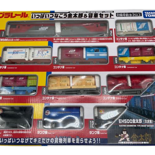TOMY (トミー) プラレール いっぱいつなごう金太郎＆貨車セット