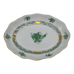 Herend (ヘレンド) プレート アポニーグリーン