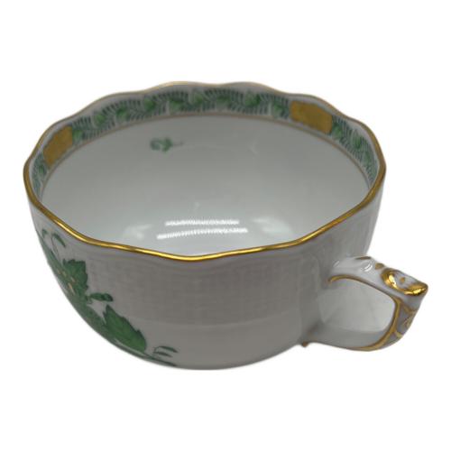Herend (ヘレンド) カップ&ソーサー アポニーグリーン