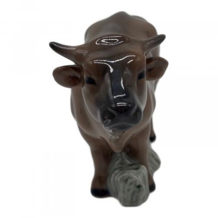 [良好品]ロイヤルコッペンハーゲン　牛の置物 ROYAL COPENHAGEN (ロイヤル・コペンハーゲン) オブジェ 牛