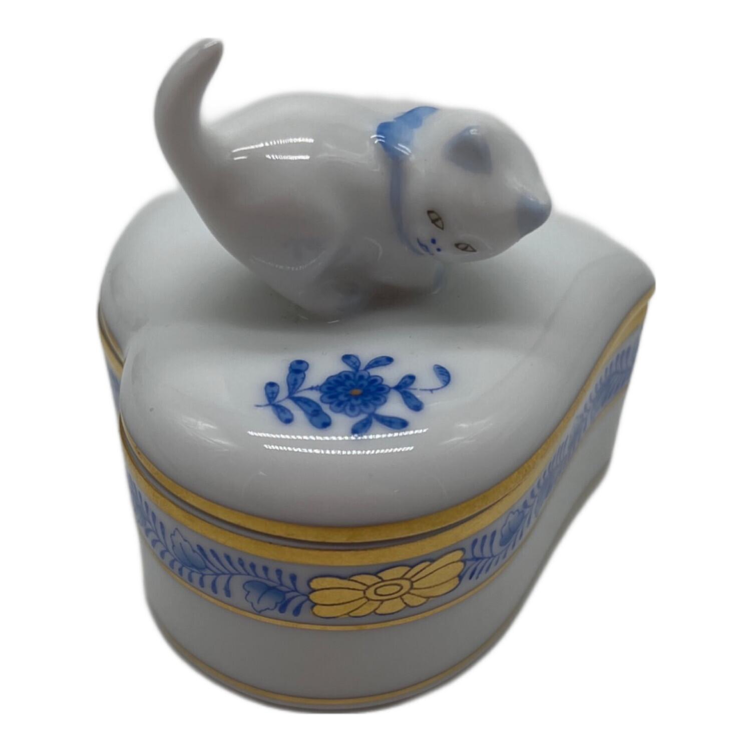 HEREND　陶器　バスケット　小物入れ　ヘレンド　オープンバスケット HEREND 陶器 バスケット 小物入れ ヘレンド オープンバスケット