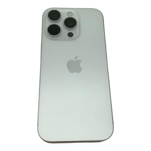 Apple iPhone16 Pro ホワイトチタニウム 256GB バッテリー:Aランク(93%)