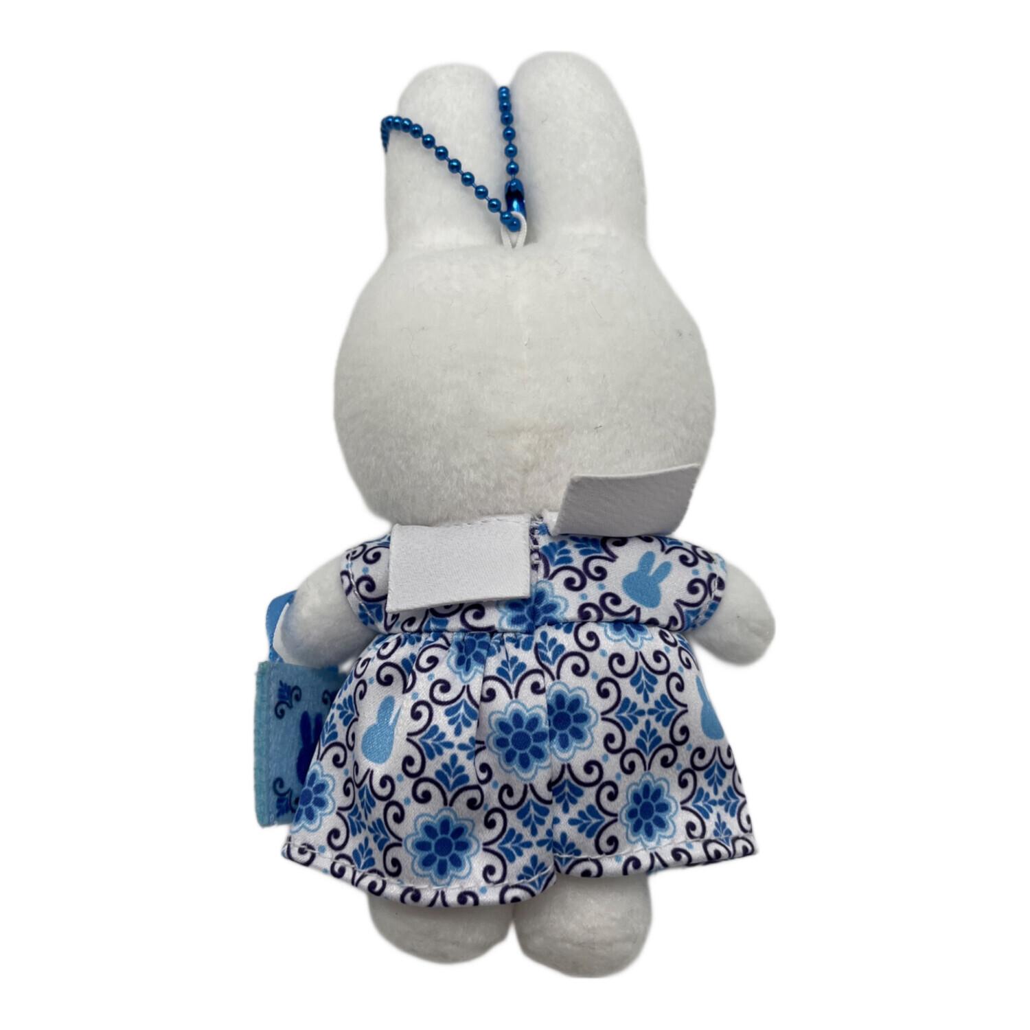 ミッフィー zakkaフェスタチェック柄オーバーオール キーホルダー ミッフィー zakkaフェスタチェック柄オーバーオール キーホルダー