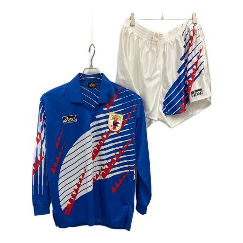 asics (アシックス) サッカーユニフォームセット メンズ SIZE L ブルー 1994年 W杯