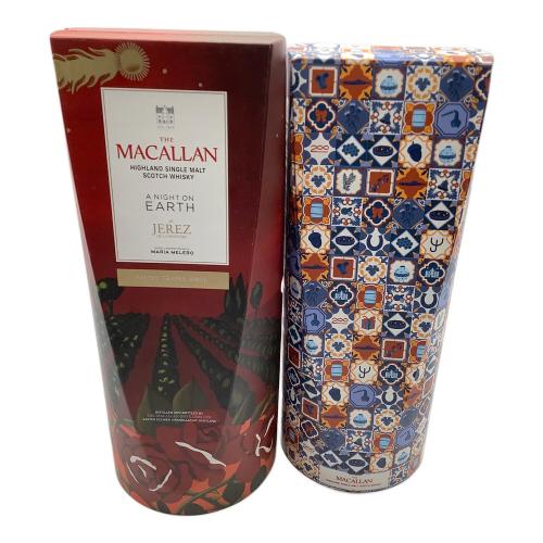 サントリー スコッチウィスキー 700ml ザ・マッカラン ア・ナイト・オン・アース イン・ヘレス 未開封