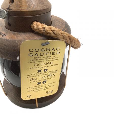 Gautier Cognac X.O. 700ml 40% ゴーティエコニャック ゴーティエ (GAUTIER) XO コニャック xo 700ml｜トレファクONLINE
