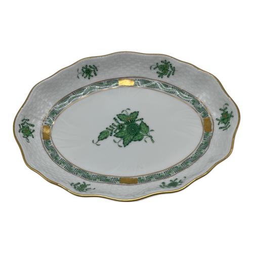 Herend (ヘレンド) ファンシーディッシュ アポニーグリーン