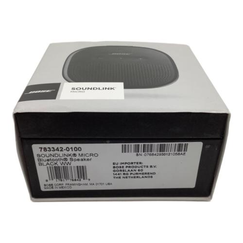 BOSE (ボーズ) ワイヤレススピーカー　SoundLink Micro 423816