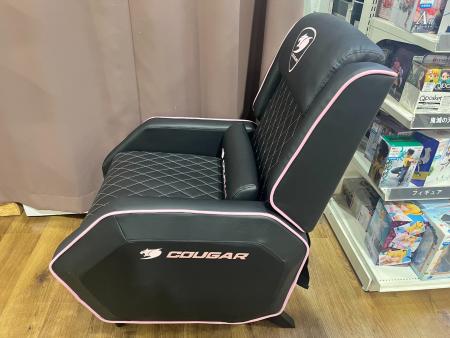 Cougar (クーガ) ゲーミングソファー ブラック×ピンク 128｜トレファク