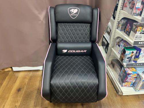 Cougar (クーガ) ゲーミングソファー ブラック×ピンク 128