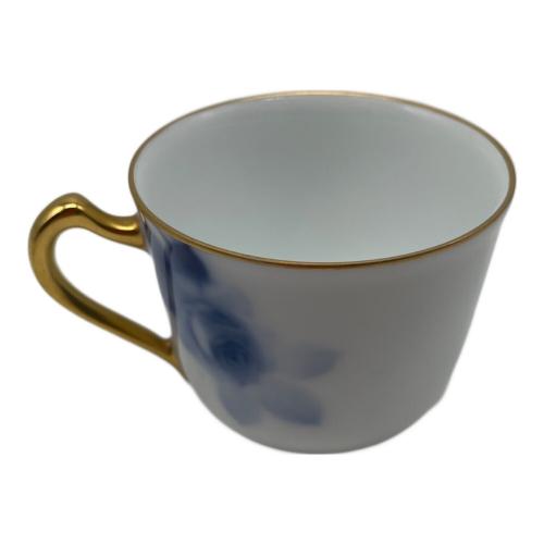 大倉陶園 (オオクラトウエン) カップ&ソーサー ブルーローズ(8011)