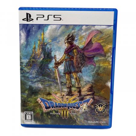 プレステ3 PLAY STATION ソフト３本付き ドラクエ スクウェア・エニックス Playstation5用ソフト ドラゴンクエストIII