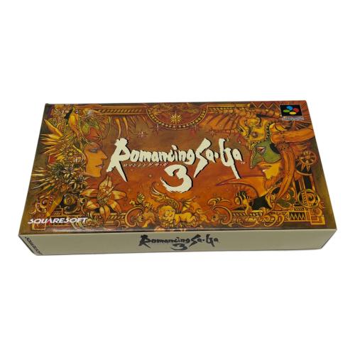 スクウェア・エニックス スーパーファミコン用ソフト ロマンシング・サガ3 -
