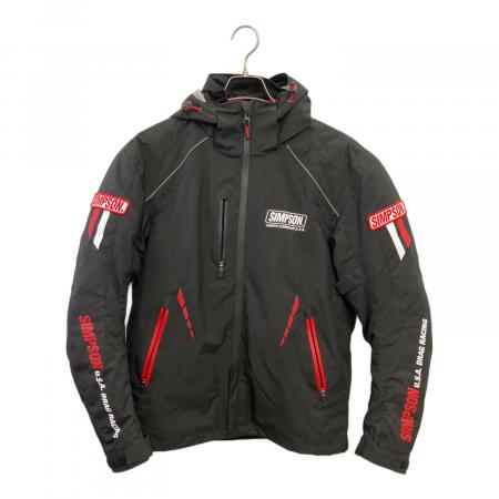 SIMPSON (シンプソン) バイクジャケット SIZE L ブラック×レッド SJ
