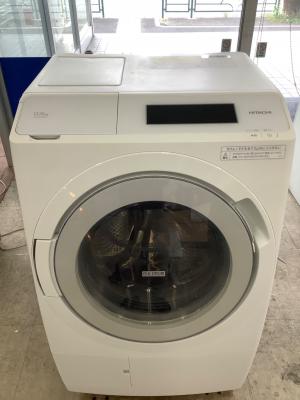 HITACHI (ヒタチ) ドラム式洗濯乾燥機 動作確認済み 12.0kg 6.0kg BD-STX120HL 2023年製 クリーニング済 50Hz／60Hz