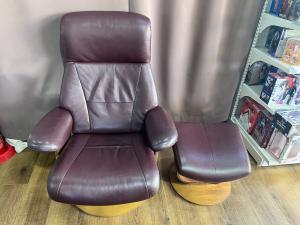 karimoku (カリモク) リクライニングチェアー R11300 レッド chitano