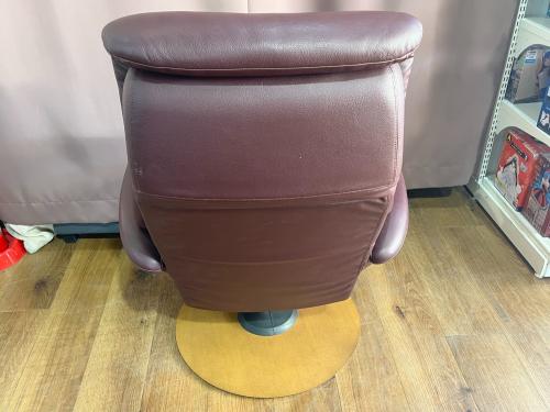 karimoku (カリモク) リクライニングチェアー R11300 レッド chitano