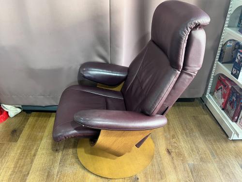 karimoku (カリモク) リクライニングチェアー R11300 レッド chitano