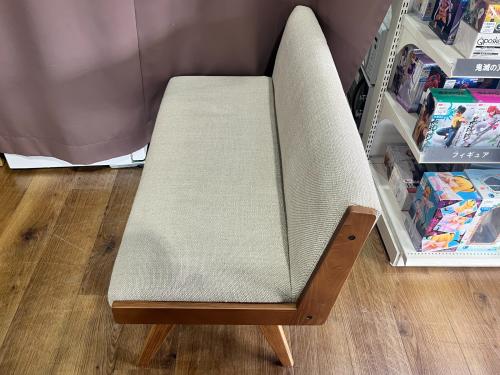 UNICO (ウニコ) ベンチ グレー 28 替えカバー付 ファブリック ATTA