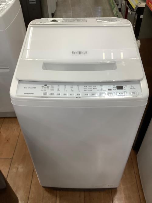 HITACHI (ヒタチ) 全自動洗濯機 314 7.0kg BW-V70G 2022年製 クリーニング済 50Hz／60Hz