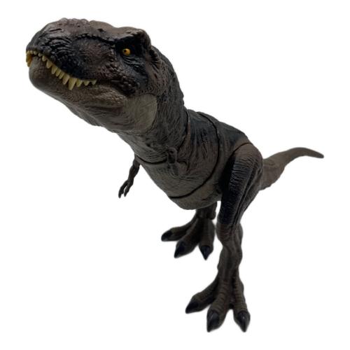 ジェラシック・ワールド 恐竜フィギュア 動作確認済み・USED品 スーパーかみつき!ほえるT-レックス